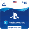 US - $75 PSN code