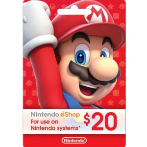 US - $20 Nintendo eShop code