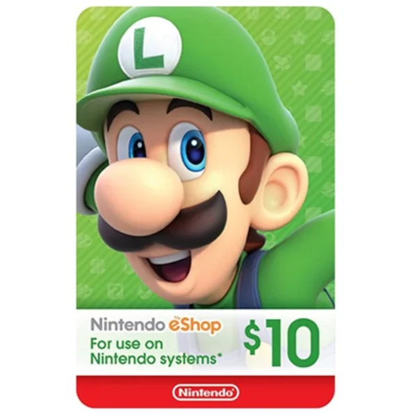 US - $10 Nintendo eShop code