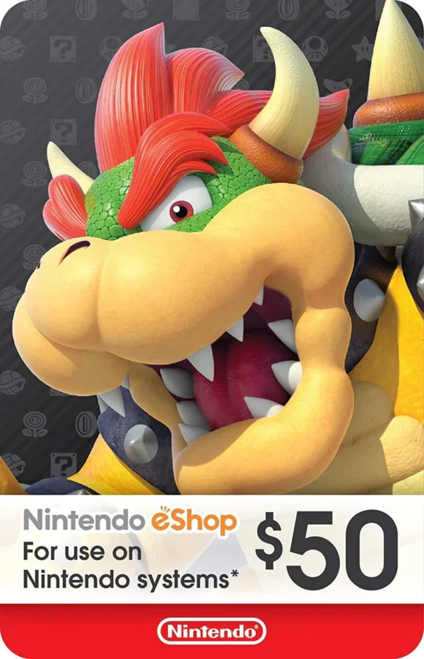 US - $50 Nintendo eShop code