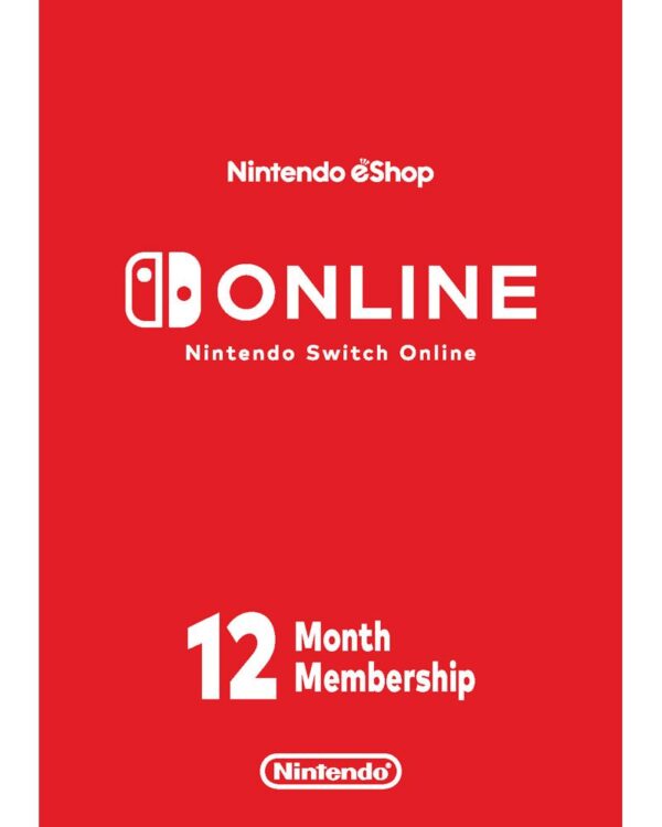 US - Nintendo 12 months subscription