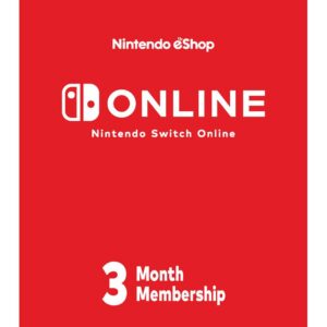 US - Nintendo 3 months subscription