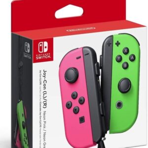 Nintendo Switch Joy-Con (L/R) Controllers - Green & Pink